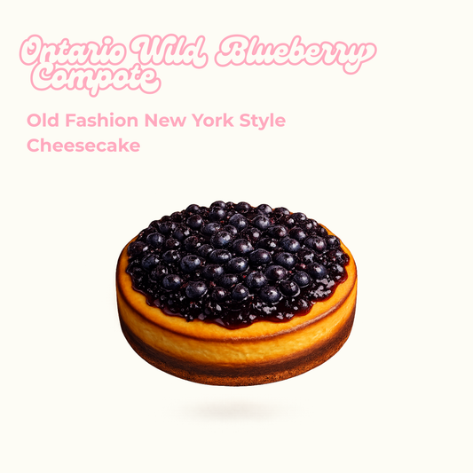 Old Fashioned New York Style Cheesecake 8"