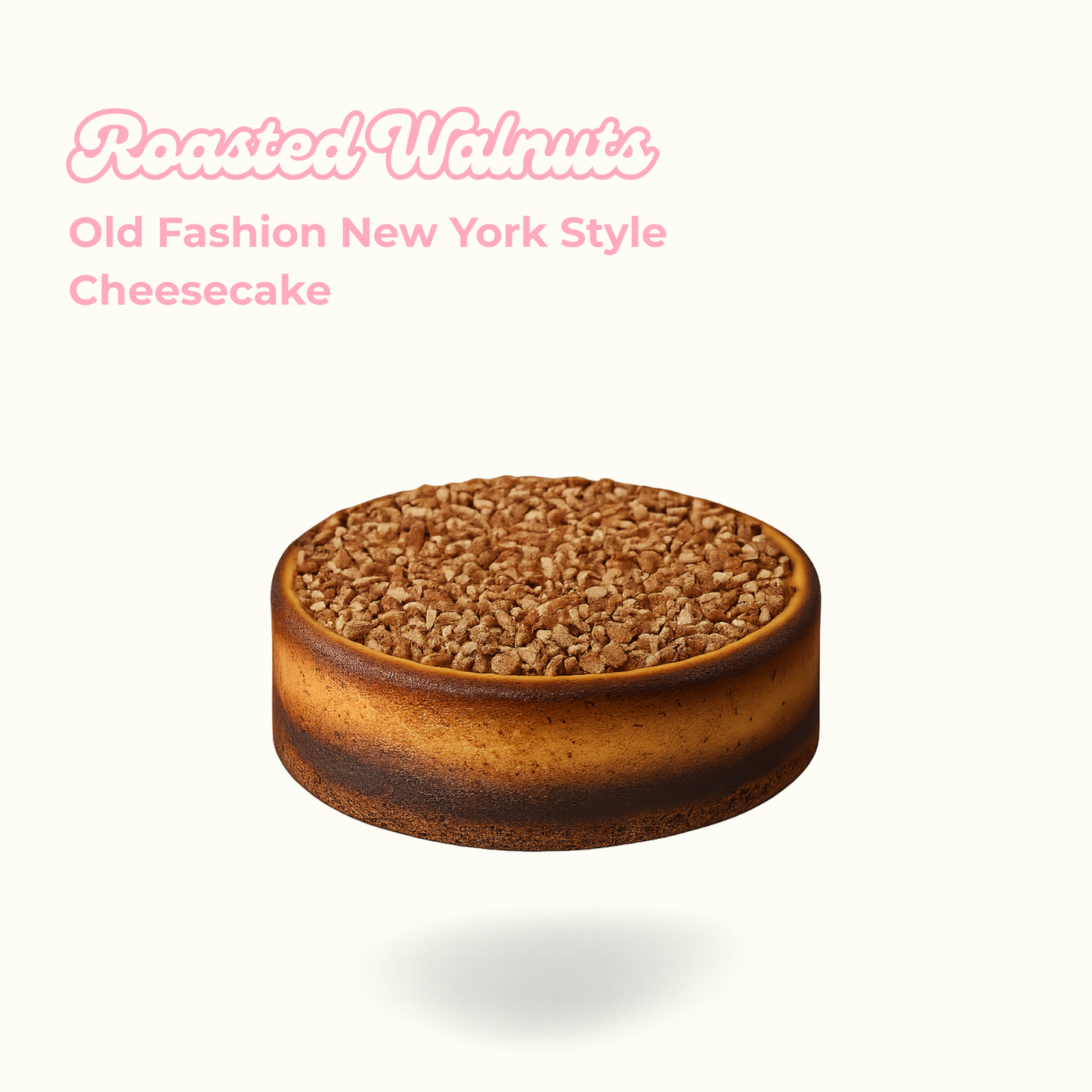 Old Fashioned New York Style Cheesecake 8"