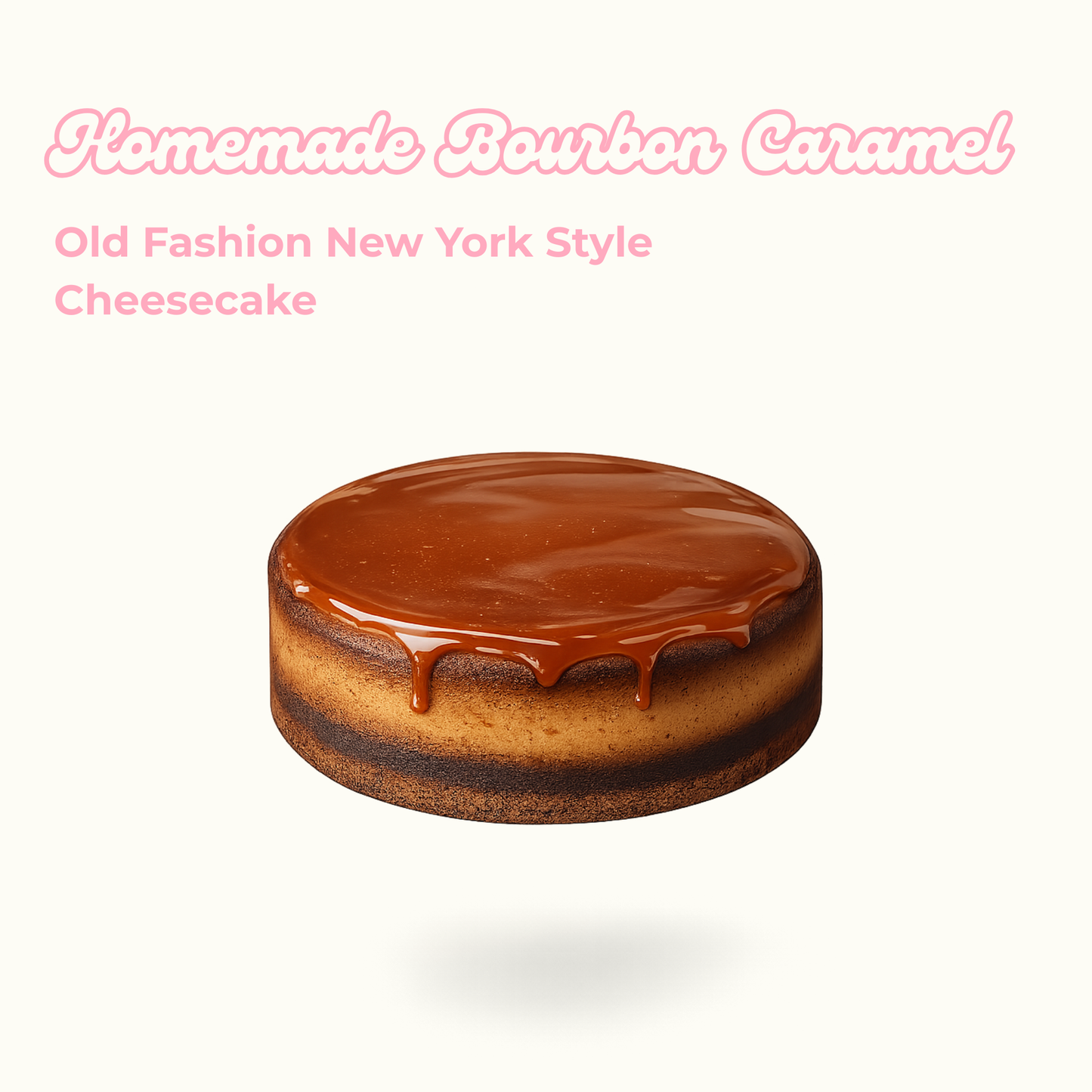 Old Fashioned New York Style Cheesecake 8"