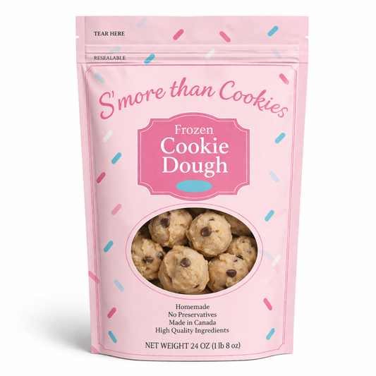 Charlotte's Frozen Cookie Dough-Chip Chip Hooray
